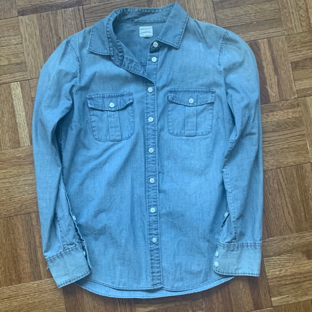 J. Crew denim button down